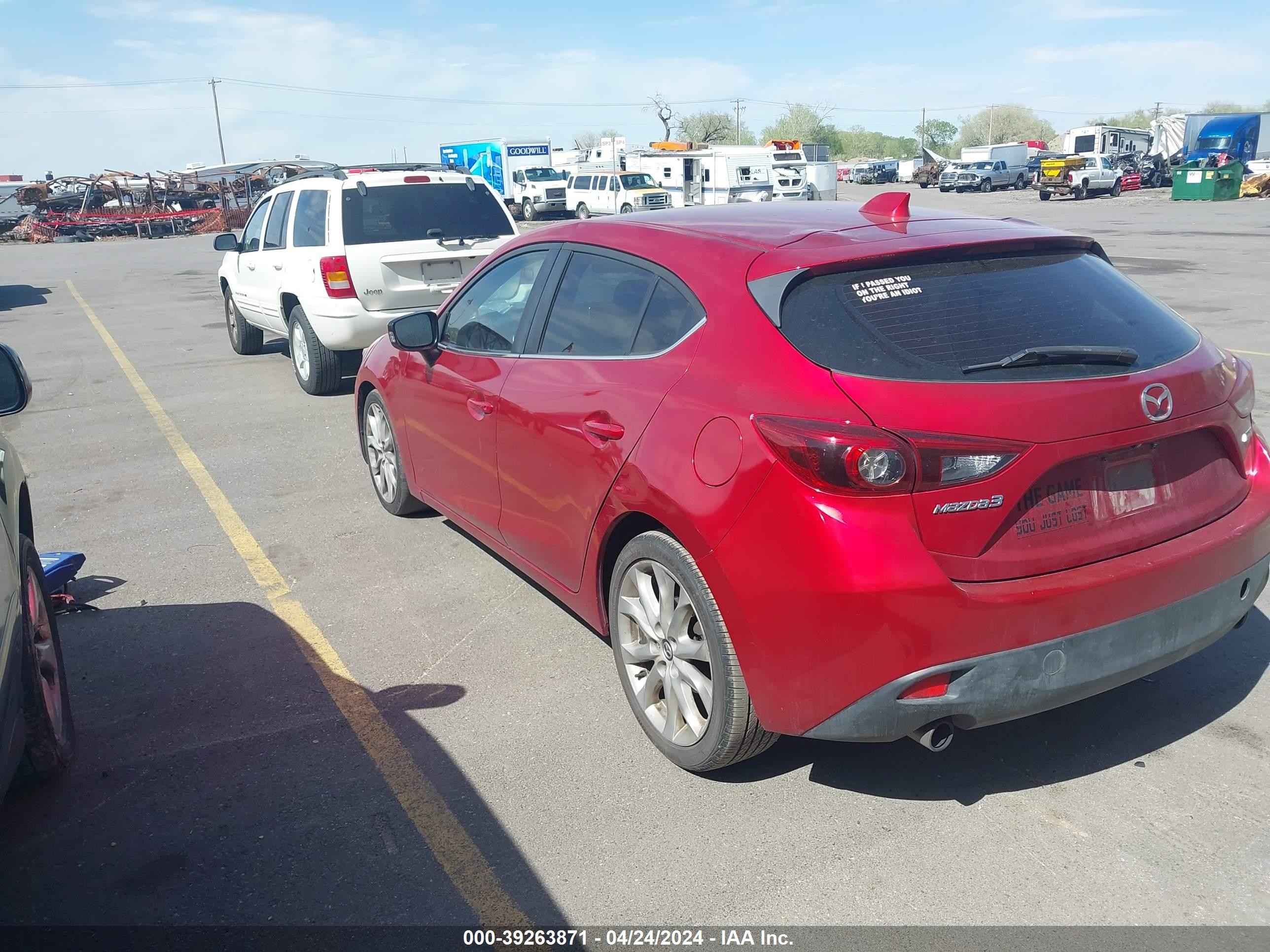 Photo 2 VIN: JM1BM1M39E1102616 - MAZDA 3 