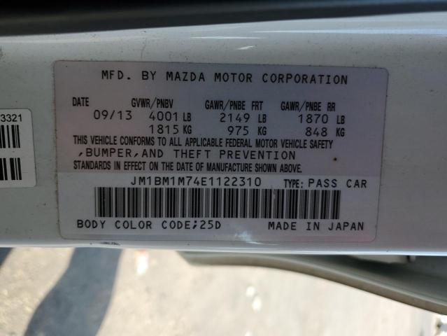 Photo 11 VIN: JM1BM1M74E1122310 - MAZDA 3 GRAND TO 