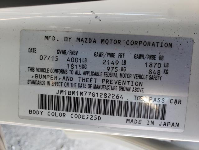 Photo 9 VIN: JM1BM1M77G1282264 - MAZDA 3 TOURING 