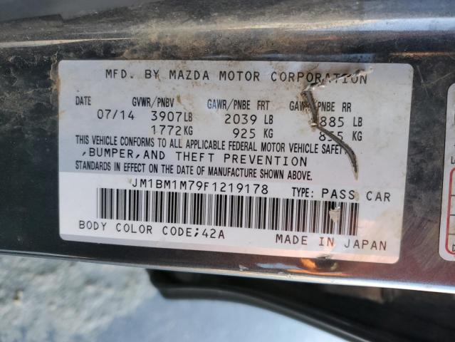 Photo 12 VIN: JM1BM1M79F1219178 - MAZDA 3 GRAND TO 