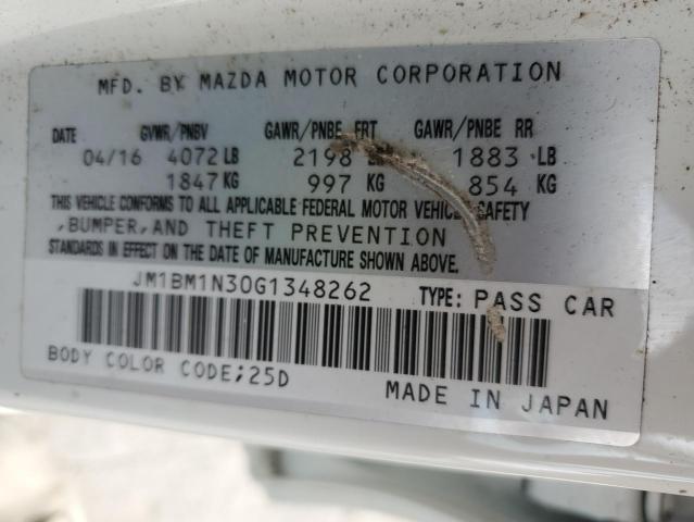 Photo 12 VIN: JM1BM1N30G1348262 - MAZDA 3 