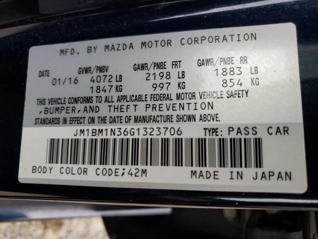 Photo 9 VIN: JM1BM1N36G1323706 - MAZDA 3 GRAND TO 