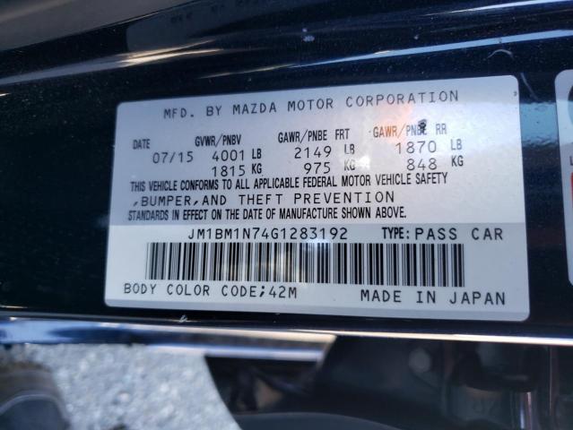 Photo 9 VIN: JM1BM1N74G1283192 - MAZDA 3 GRAND TO 