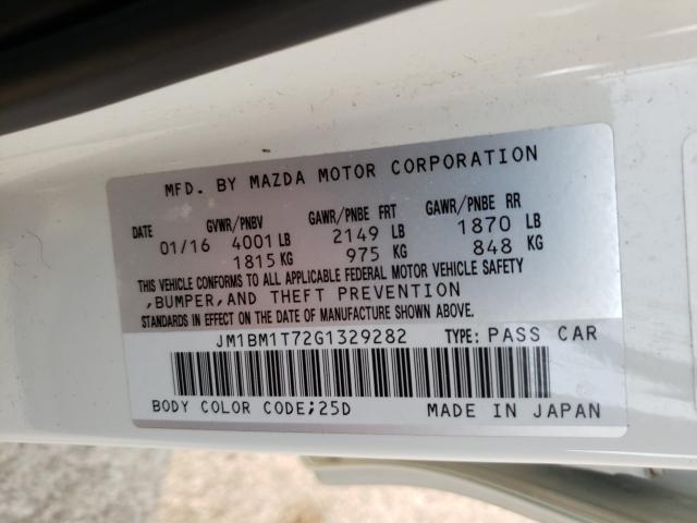 Photo 9 VIN: JM1BM1T72G1329282 - MAZDA 3 SPORT 