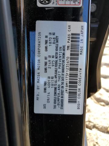 Photo 11 VIN: JM1BM1T73F1235670 - MAZDA 3 SV 