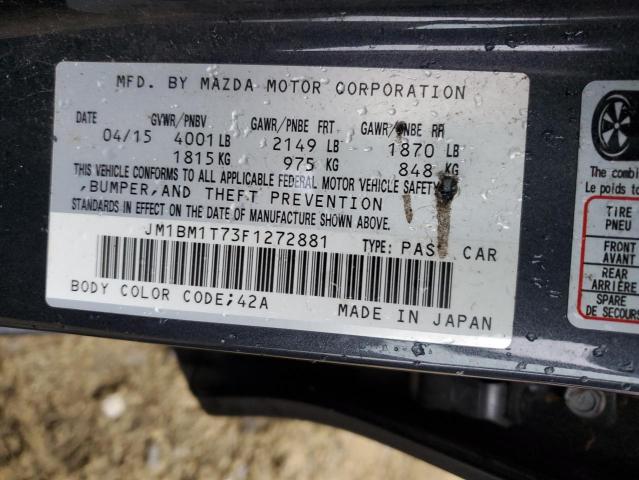 Photo 11 VIN: JM1BM1T73F1272881 - MAZDA 3 SV 