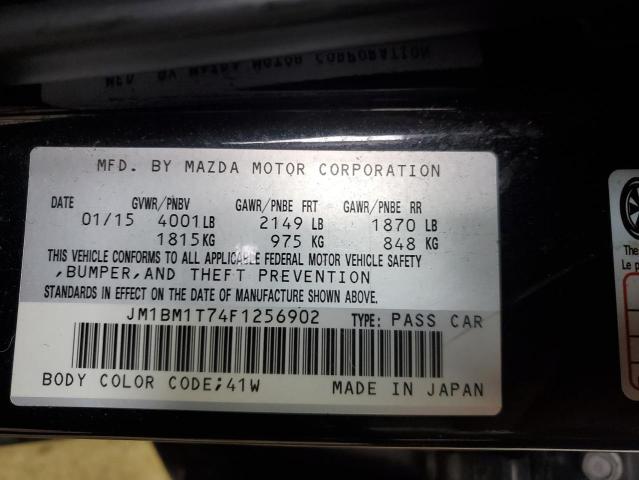 Photo 12 VIN: JM1BM1T74F1256902 - MAZDA 3 SV 