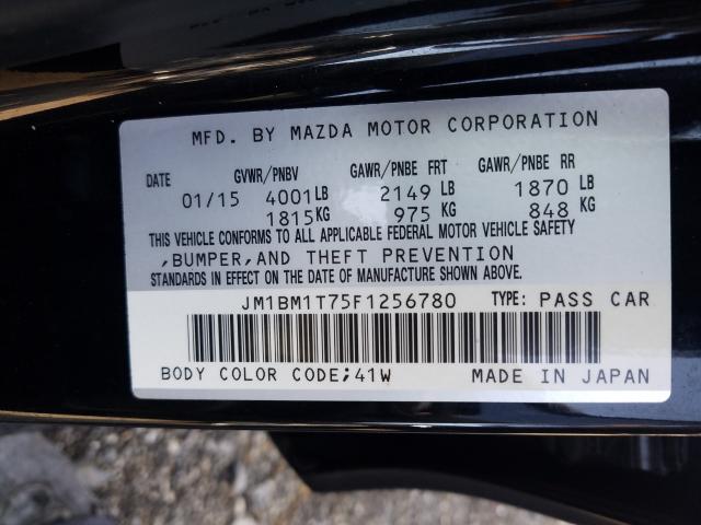 Photo 9 VIN: JM1BM1T75F1256780 - MAZDA 3 SV 