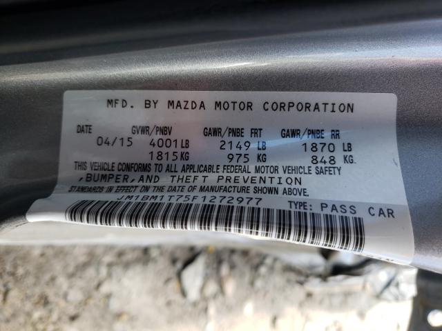 Photo 9 VIN: JM1BM1T75F1272977 - MAZDA 3 SV 