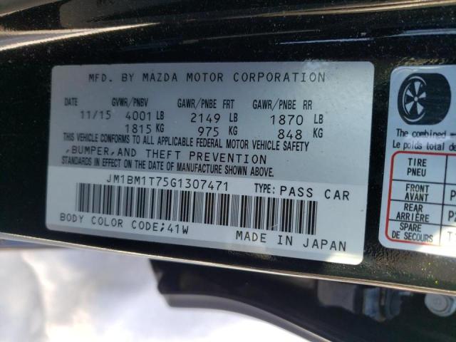 Photo 9 VIN: JM1BM1T75G1307471 - MAZDA 3 SPORT 