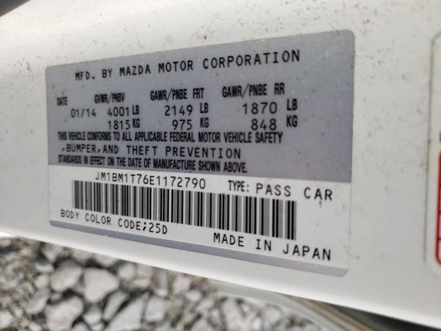 Photo 9 VIN: JM1BM1T76E1172790 - MAZDA 3 SV 