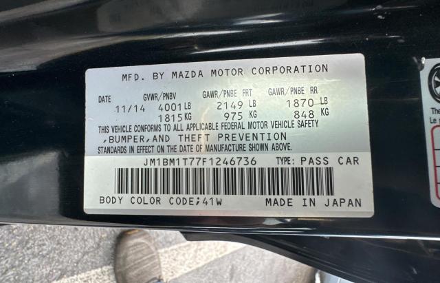 Photo 9 VIN: JM1BM1T77F1246736 - MAZDA 3 