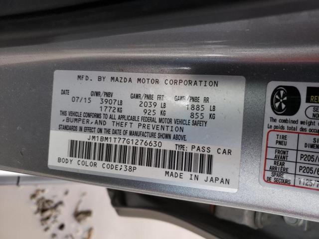 Photo 11 VIN: JM1BM1T77G1276630 - MAZDA 3 SPORT 