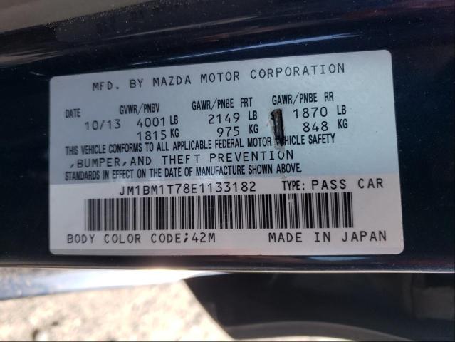 Photo 9 VIN: JM1BM1T78E1133182 - MAZDA 3 SV 