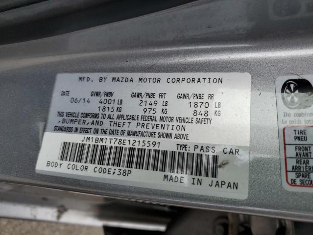 Photo 11 VIN: JM1BM1T78E1215591 - MAZDA 3 SV 