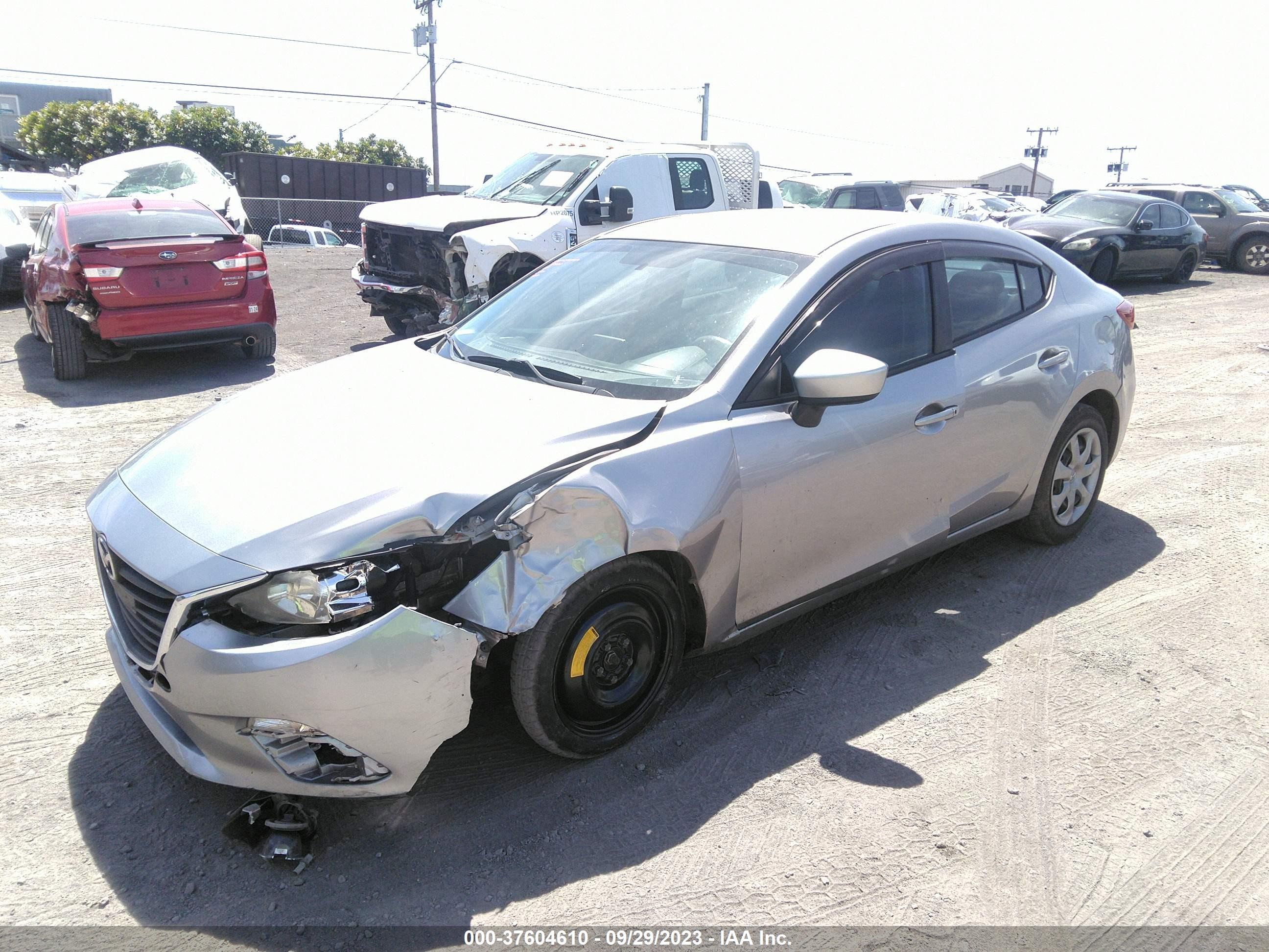 Photo 1 VIN: JM1BM1T78G1288706 - MAZDA 3 