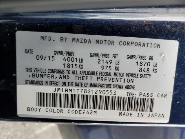 Photo 11 VIN: JM1BM1T78G1290553 - MAZDA 3 SPORT 