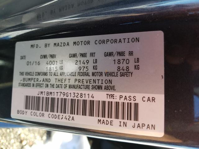 Photo 9 VIN: JM1BM1T79G1328114 - MAZDA 3 