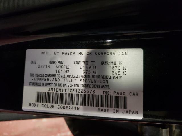 Photo 9 VIN: JM1BM1T7XF1225573 - MAZDA 3 SV 