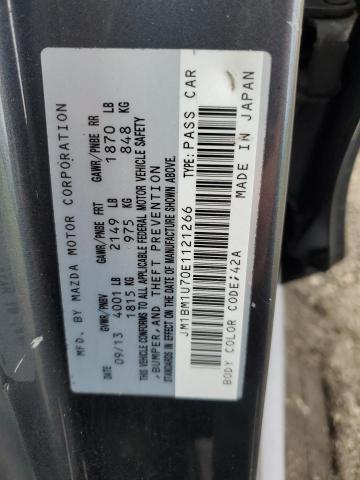 Photo 11 VIN: JM1BM1U70E1121266 - MAZDA 3 