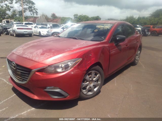 Photo 1 VIN: JM1BM1U71F1234158 - MAZDA MAZDA3 