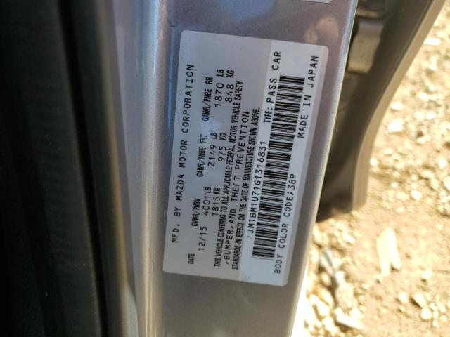 Photo 11 VIN: JM1BM1U71G1316831 - MAZDA 3 SPORT 