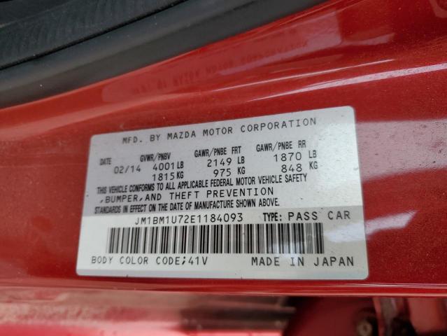 Photo 11 VIN: JM1BM1U72E1184093 - MAZDA 3 