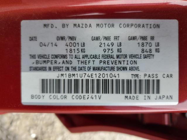 Photo 11 VIN: JM1BM1U74E1201041 - MAZDA 3 SPORT 