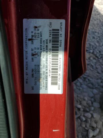 Photo 12 VIN: JM1BM1U74E1217658 - MAZDA 3 SPORT 