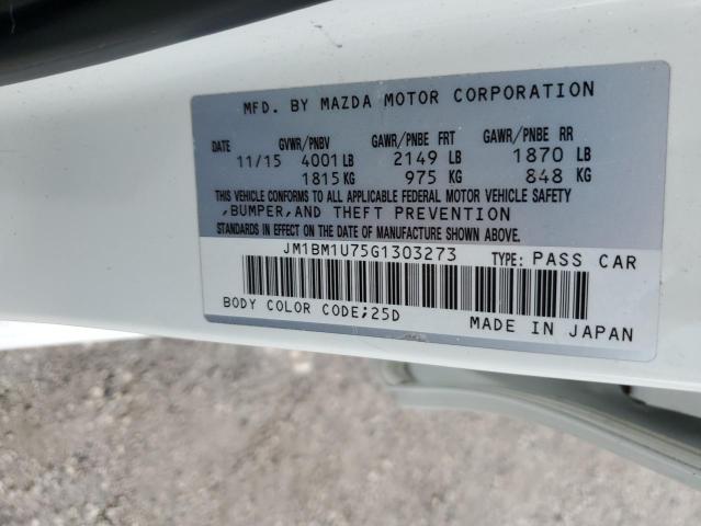 Photo 12 VIN: JM1BM1U75G1303273 - MAZDA 3 