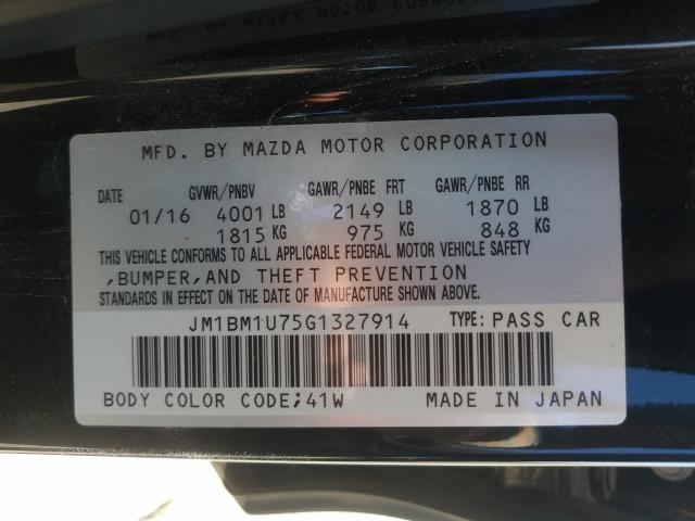 Photo 9 VIN: JM1BM1U75G1327914 - MAZDA 3 