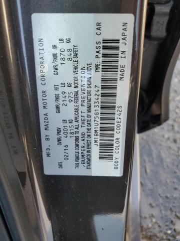 Photo 12 VIN: JM1BM1U75G1334247 - MAZDA 3 