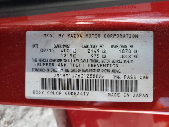 Photo 12 VIN: JM1BM1U76G1288802 - MAZDA 3 SPORT 