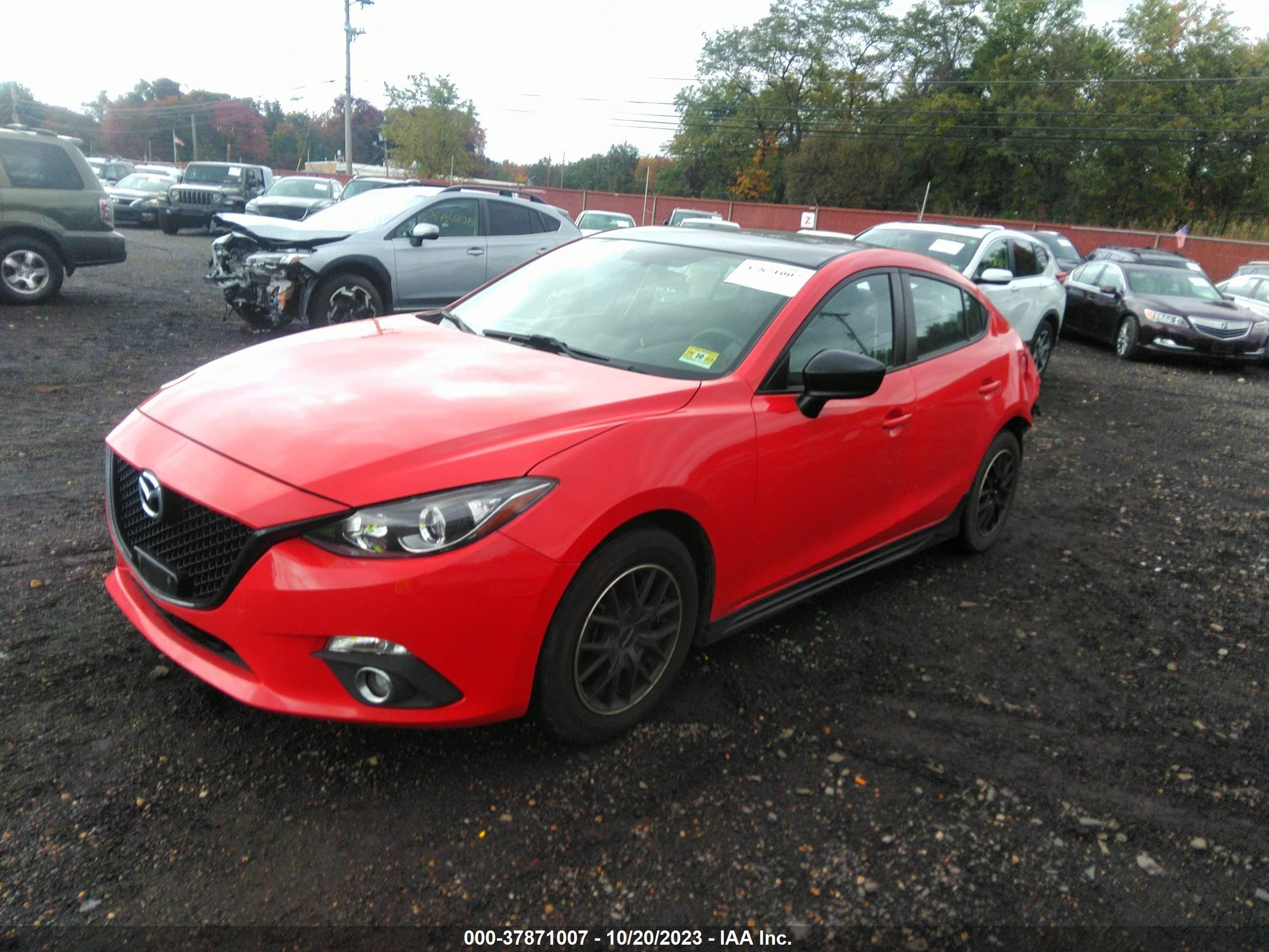 Photo 1 VIN: JM1BM1U78E1155679 - MAZDA 3 