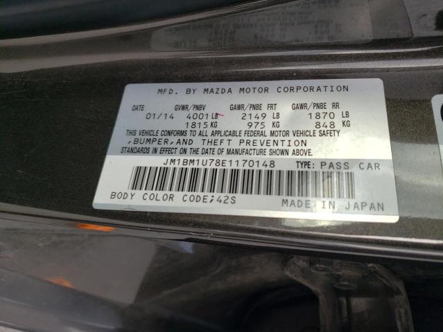 Photo 11 VIN: JM1BM1U78E1170148 - MAZDA 3 