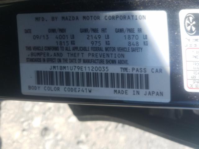 Photo 9 VIN: JM1BM1U79E1120035 - MAZDA 3 