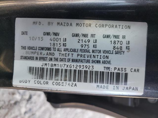 Photo 9 VIN: JM1BM1U7XG1293923 - MAZDA 3 SPORT 