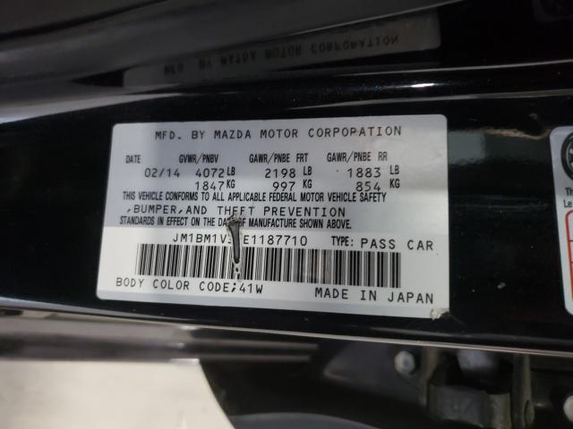 Photo 9 VIN: JM1BM1V3XE1187710 - MAZDA 3 TOURING 