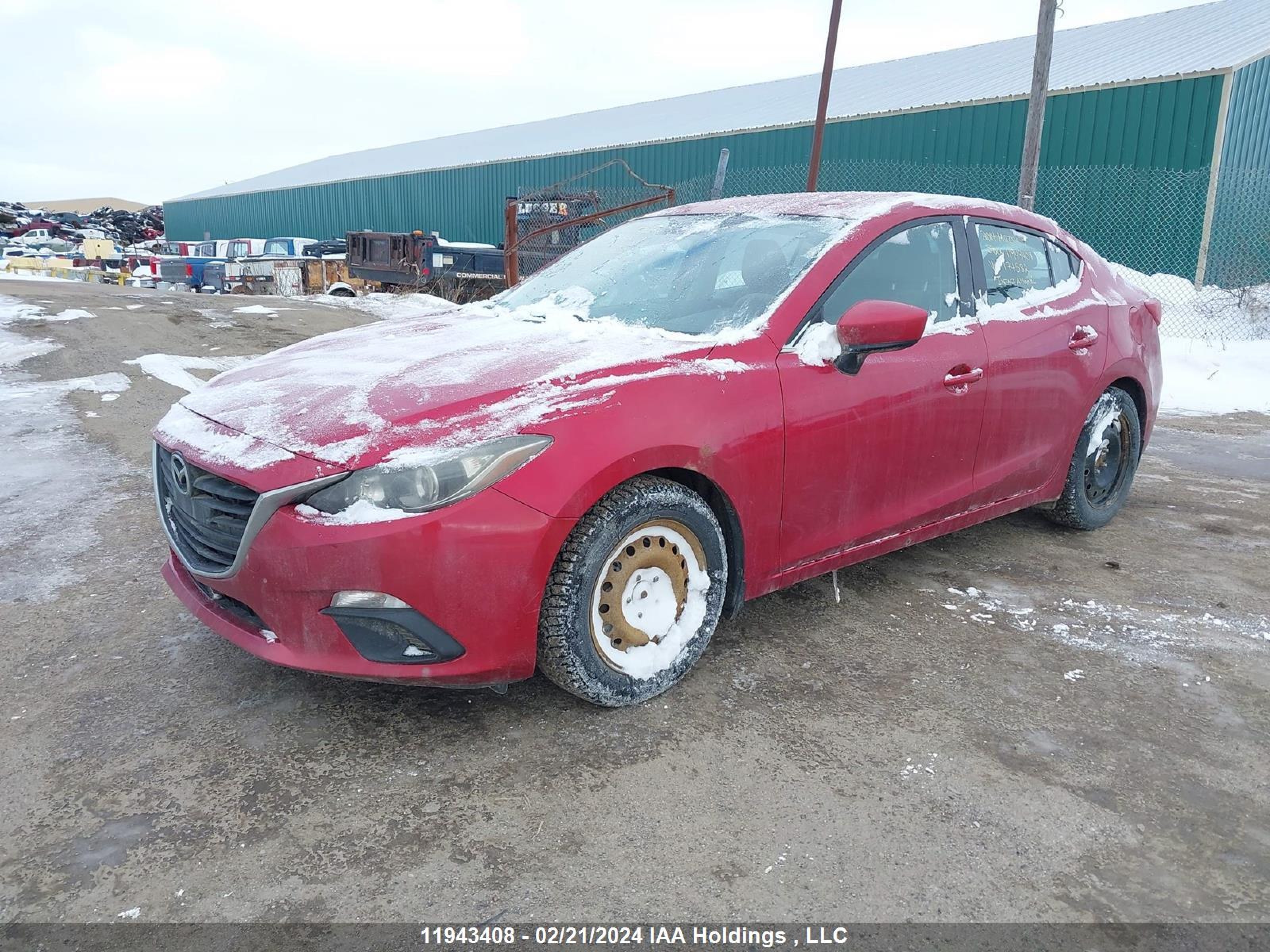 Photo 1 VIN: JM1BM1V72E1174582 - MAZDA 3 