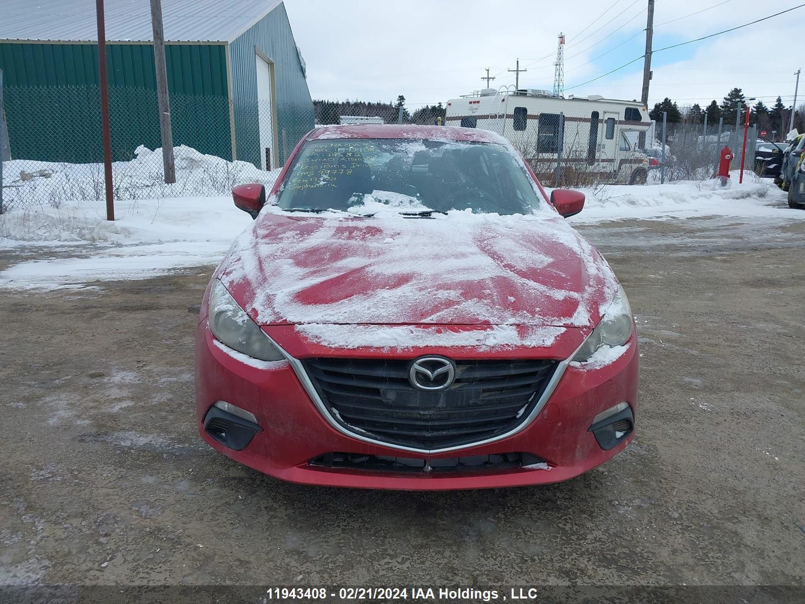 Photo 11 VIN: JM1BM1V72E1174582 - MAZDA 3 