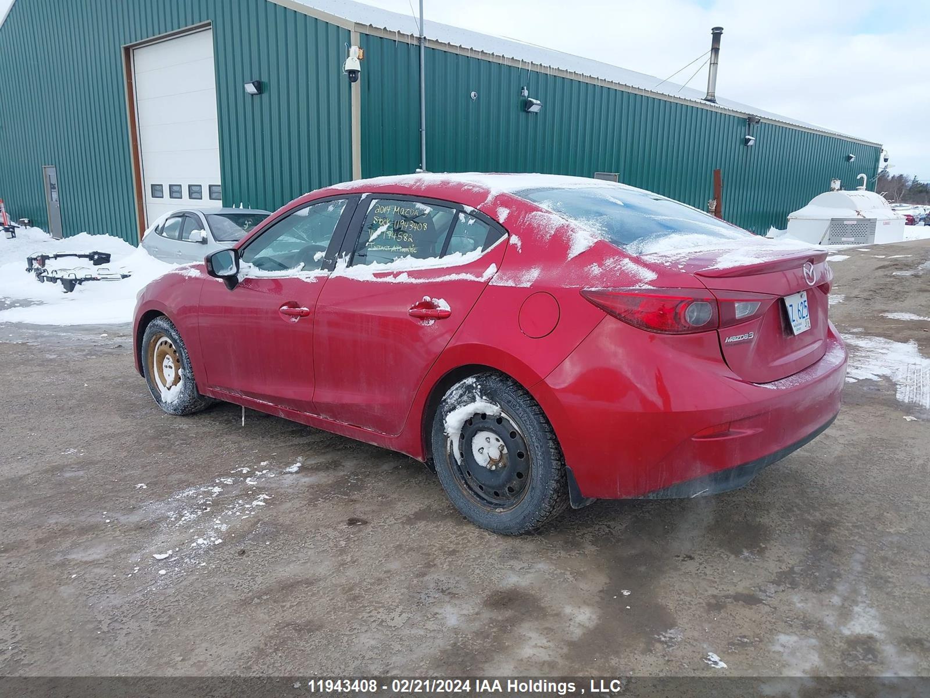 Photo 2 VIN: JM1BM1V72E1174582 - MAZDA 3 