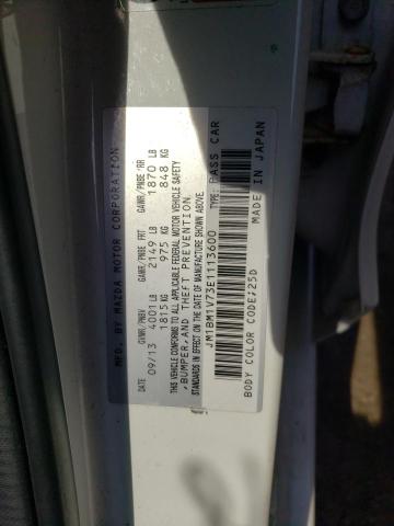 Photo 11 VIN: JM1BM1V73E1113600 - MAZDA 3 