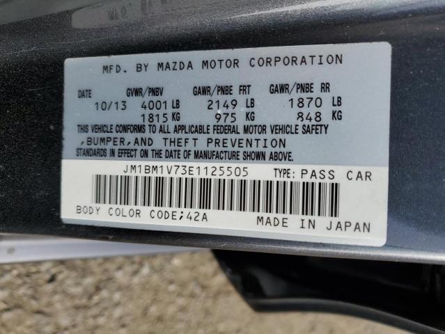 Photo 11 VIN: JM1BM1V73E1125505 - MAZDA 3 