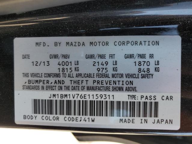 Photo 11 VIN: JM1BM1V76E1159311 - MAZDA 3 