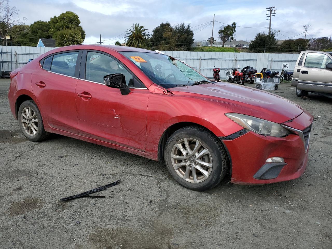 Photo 3 VIN: JM1BM1V78E1187997 - MAZDA 3 