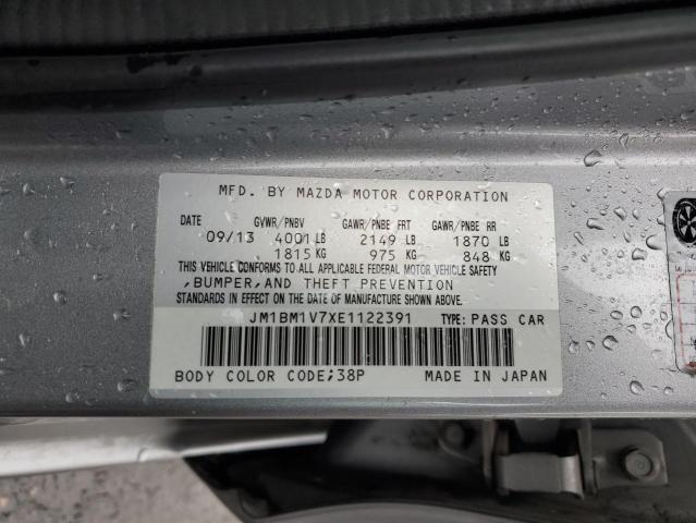 Photo 12 VIN: JM1BM1V7XE1122391 - MAZDA 3 