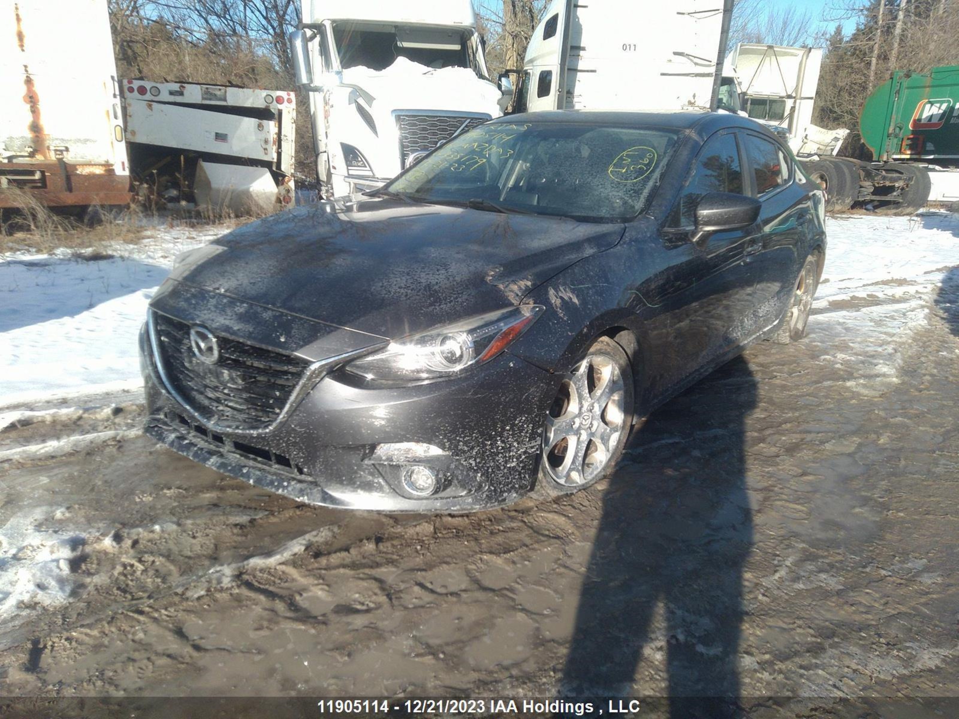 Photo 1 VIN: JM1BM1W35G1335179 - MAZDA 3 