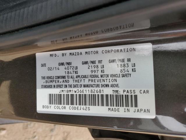 Photo 11 VIN: JM1BM1W36E1182681 - MAZDA 3 