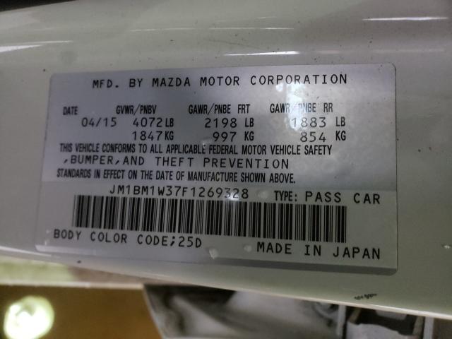 Photo 9 VIN: JM1BM1W37F1269328 - MAZDA 3 GRAND TO 