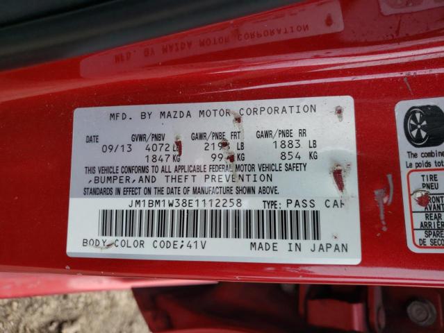 Photo 9 VIN: JM1BM1W38E1112258 - MAZDA 3 GRAND TO 